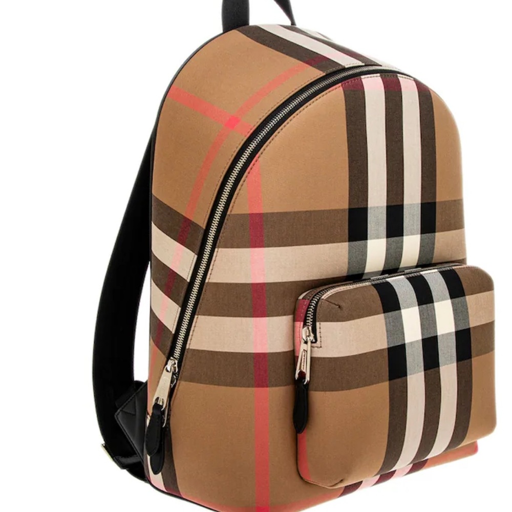 Authentic Burberry Check Backpack